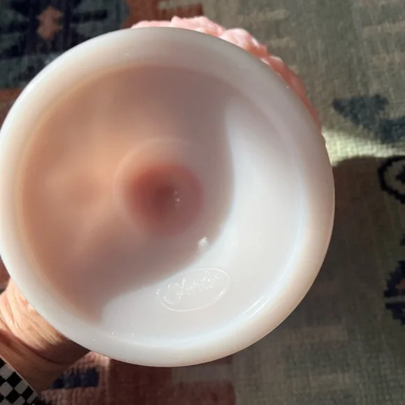 Fenton rosalene candy dish - Picture 4 of 4